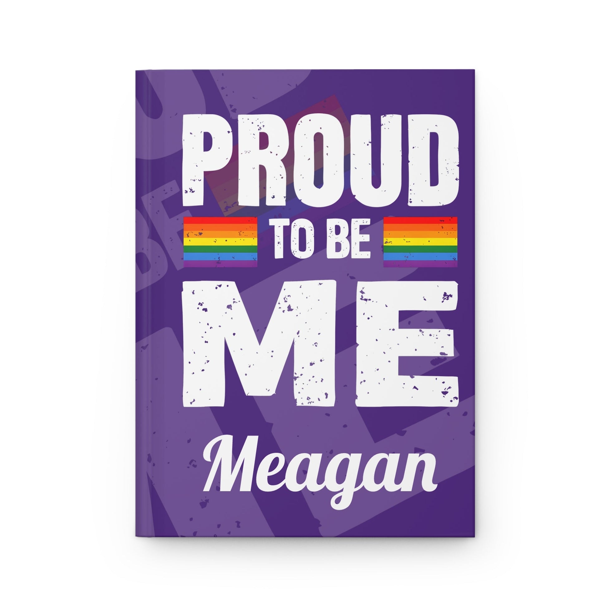 Customizable Proud to Be Me Journal Purple - 31525259359912180866