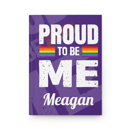 Customizable Proud to Be Me Journal Purple - 31525259359912180866