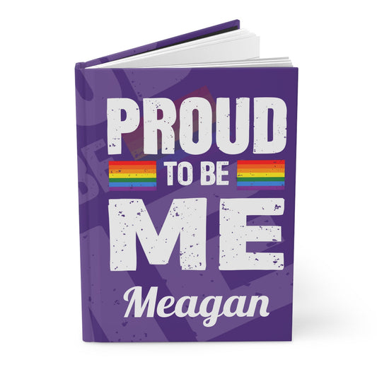 Customizable Proud to Be Me Journal Purple - 31525259359912180866