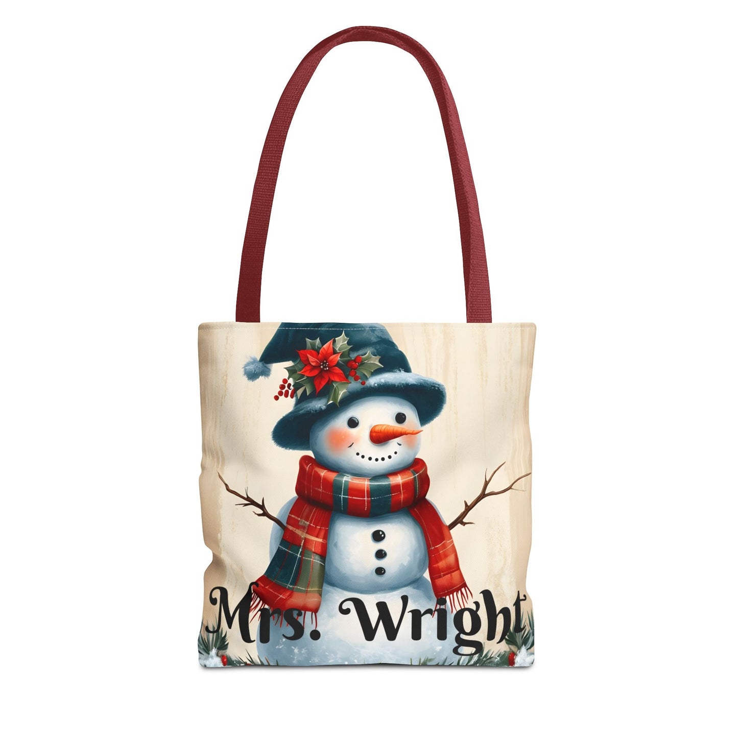Customizable Snowperson Tote Bag - 13256774056206679112