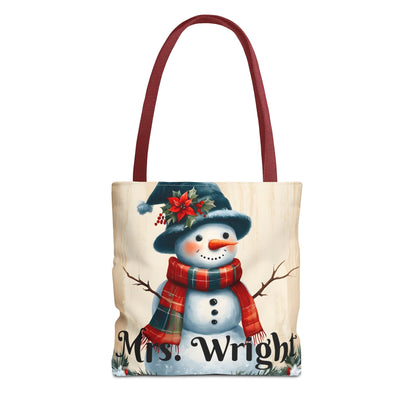 Customizable Snowperson Tote Bag - 13256774056206679112