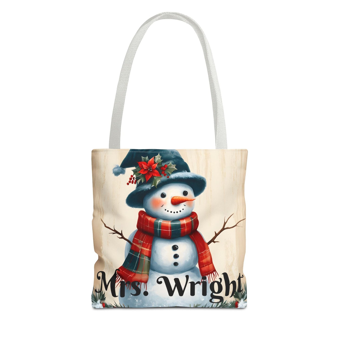 Customizable Snowperson Tote Bag - 13256774056206679112