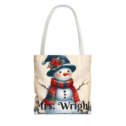 Customizable Snowperson Tote Bag - 13256774056206679112
