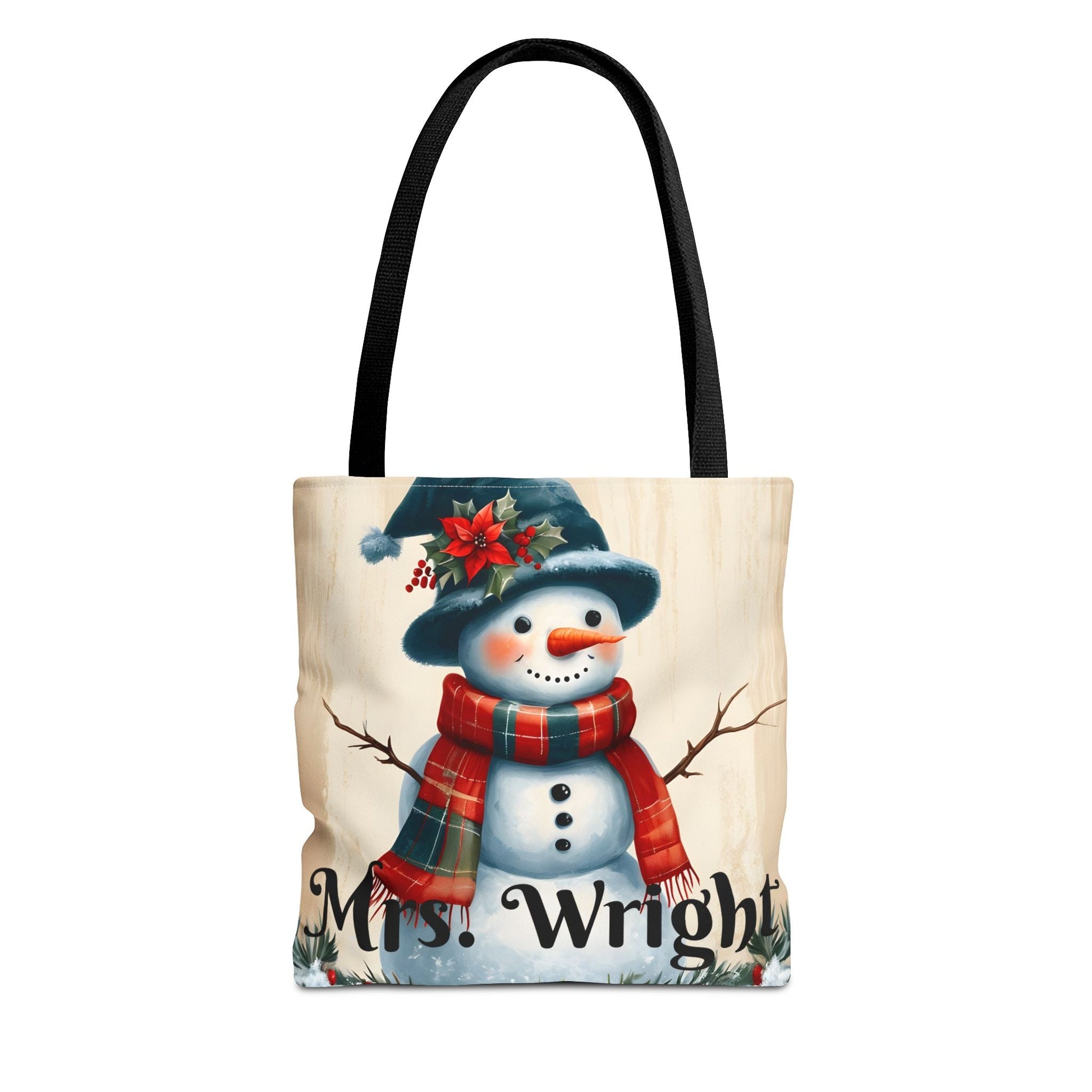 Customizable Snowperson Tote Bag - 13256774056206679112