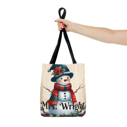 Customizable Snowperson Tote Bag - 13256774056206679112
