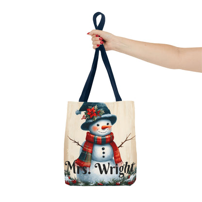 Customizable Snowperson Tote Bag - 13256774056206679112