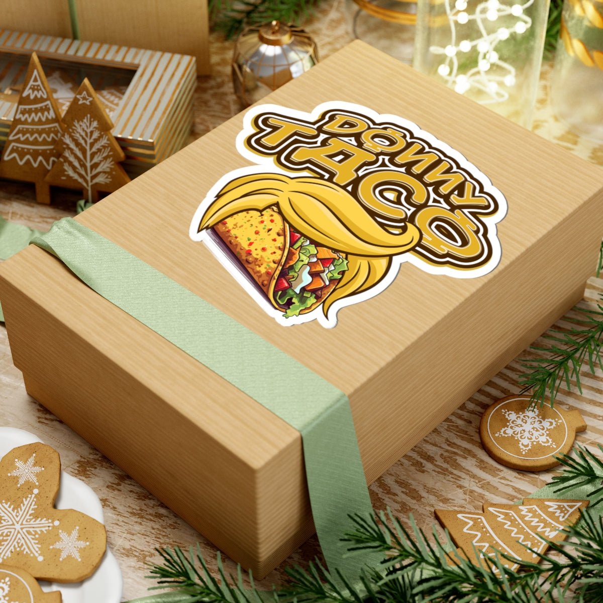 Donny Taco Kiss - Cut Stickers - 33336143145310104204
