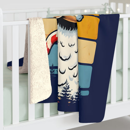 Fleece Navidad Llama Sherpa Fleece Blanket - 26152430945307638589