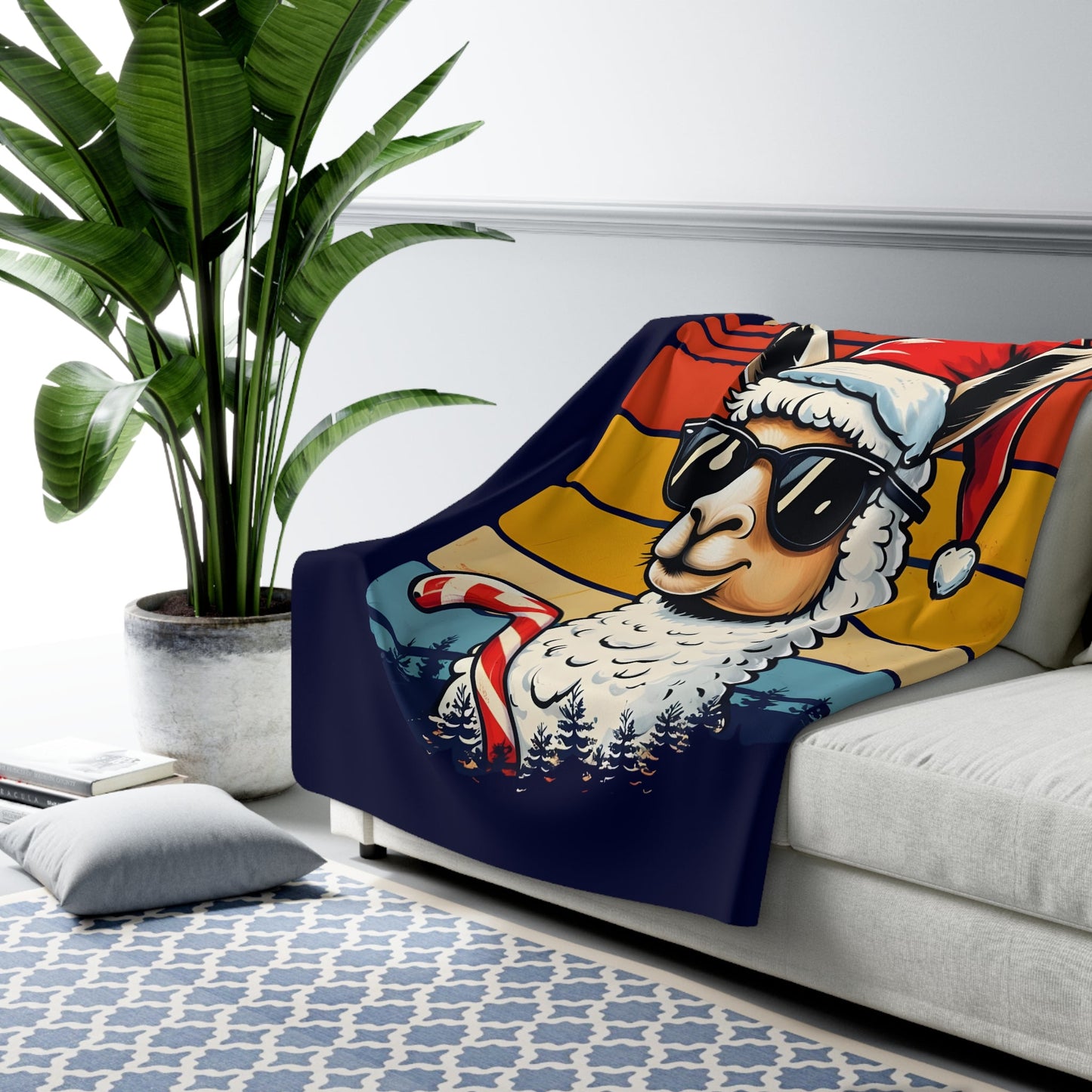 Fleece Navidad Sherpa Blanket - 94015763154728017803