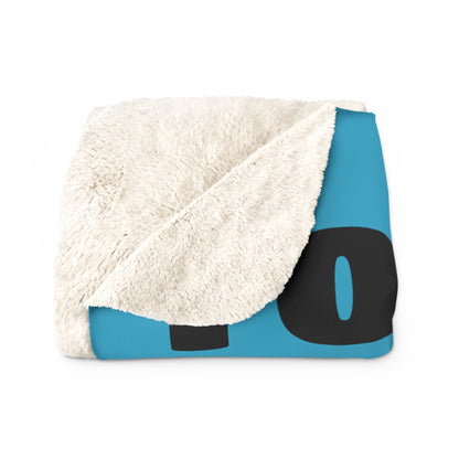 Hangry Hangry Hippo Custom Sherpa Fleece Blanket - 23802244705607287005