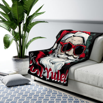 Have a Cool Yule Sherpa Fleece Blanket - 14604708366192241160