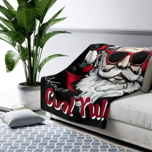 Have a Cool Yule Sherpa Fleece Blanket - 98597324211495468896