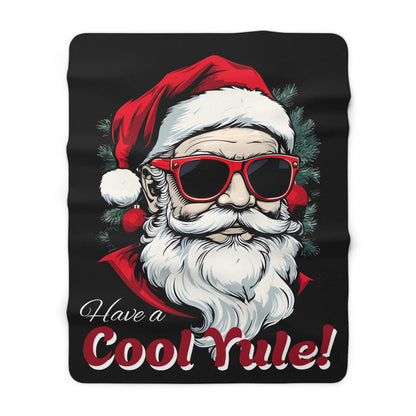 Have a Cool Yule Sherpa Fleece Blanket - 14604708366192241160