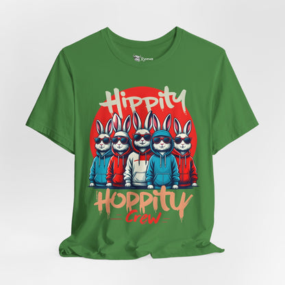 Hippity Hoppity Crew T-Shirt - 33771192514244308007