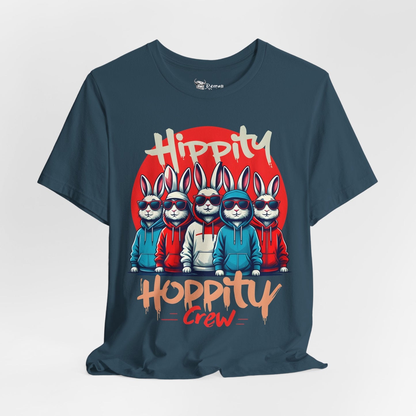 Hippity Hoppity Crew T-Shirt - 33771192514244308007