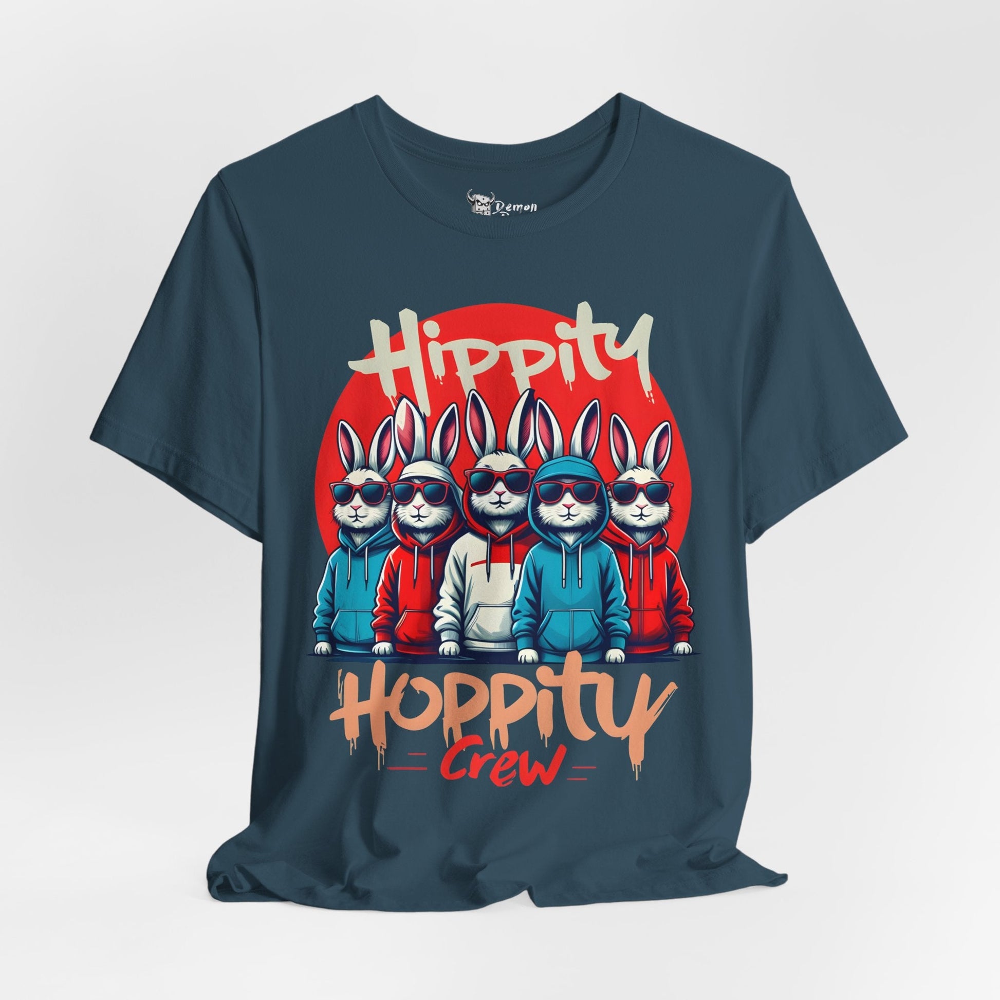 Hippity Hoppity Crew T-Shirt - 33771192514244308007