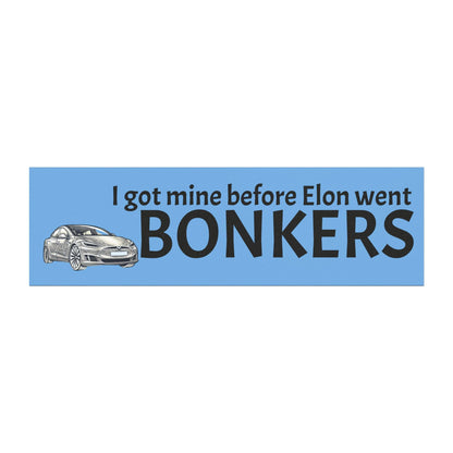 I got mine before he went bonkers Car Magnets - 13885858254604094726