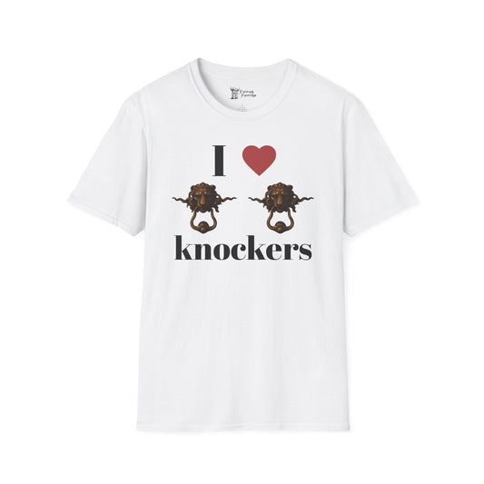 I Love Knockers Unisex Softstyle T-Shirt - 19039554015950545036
