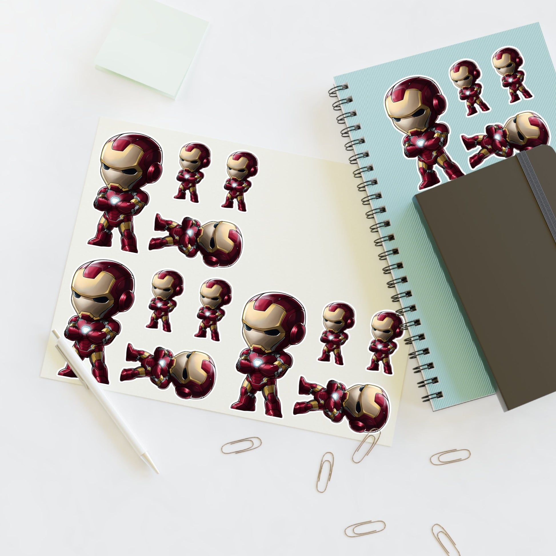 Iron Hero Sticker Sheets - 31603678060103056759
