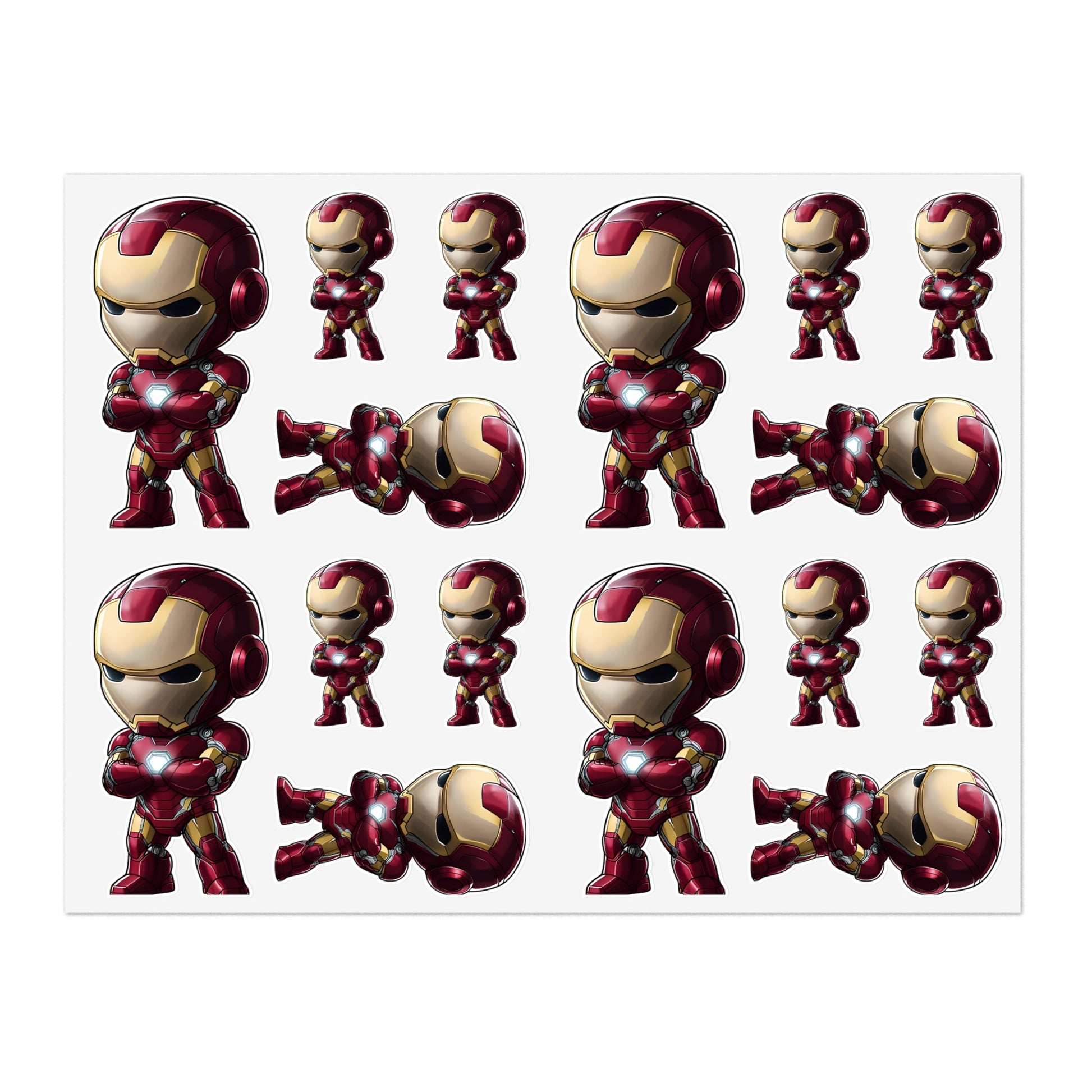 Iron Hero Sticker Sheets - 31603678060103056759