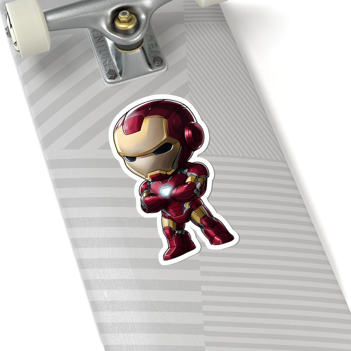 Iron - Man Chibi Kiss - Cut Stickers - 12010697729301689026