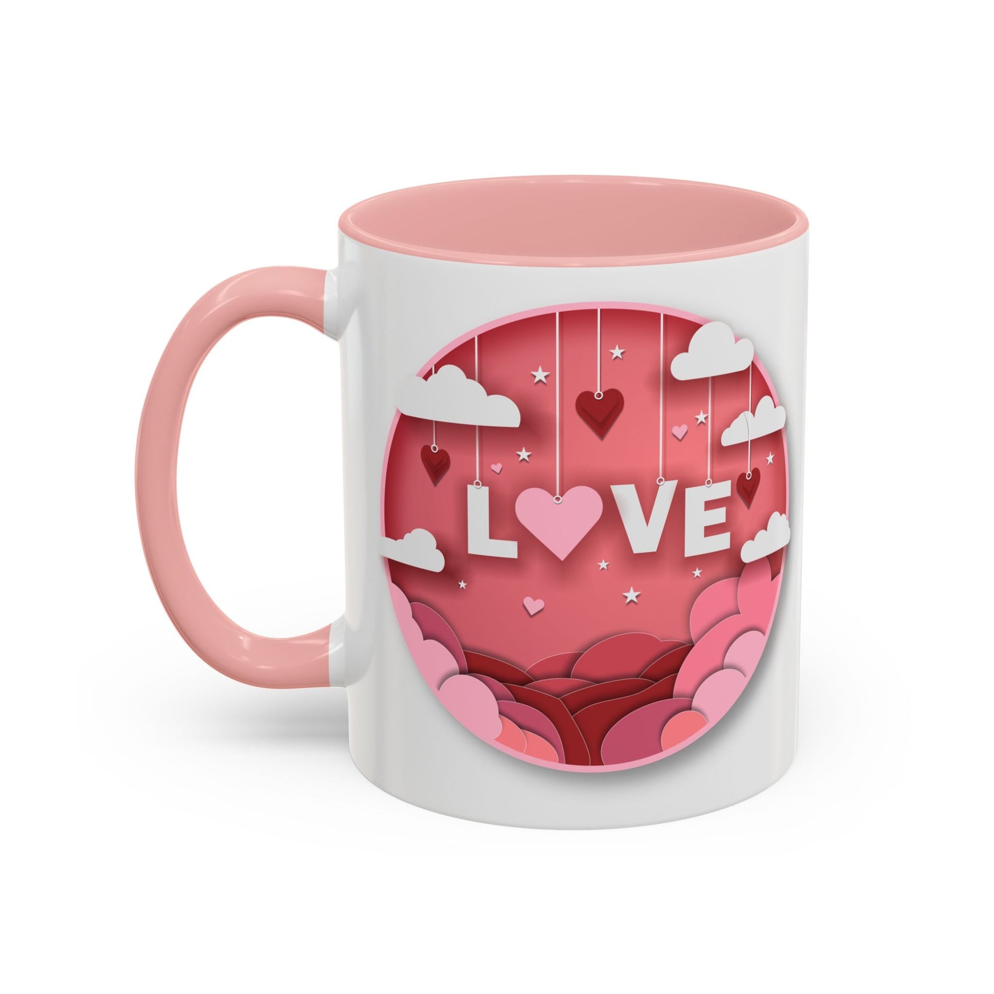 Love Shadowbox Accent Coffee Mug - 63906558651176600876