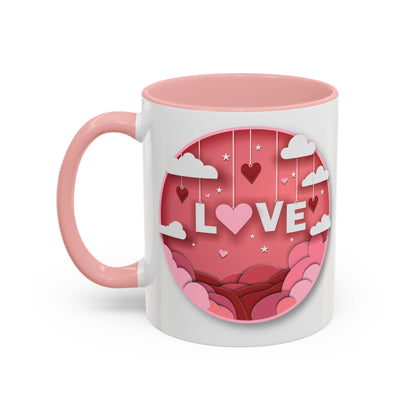 Love Shadowbox Accent Coffee Mug - 63906558651176600876