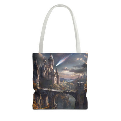Majestic Castle Tote Bag - 32972109139148246681