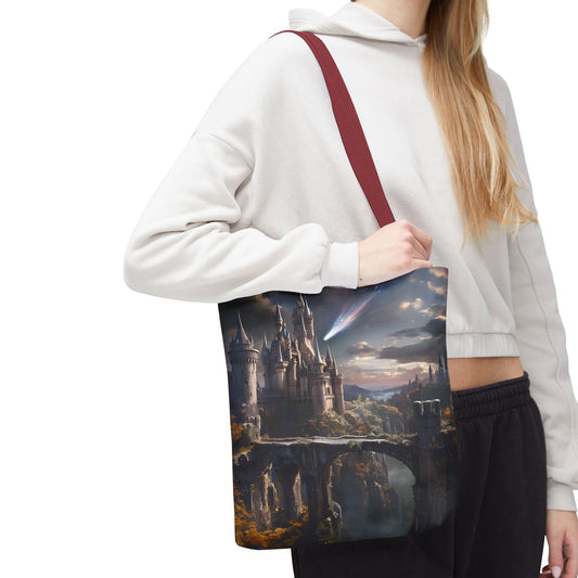 Majestic Castle Tote Bag - 27021029990943681851