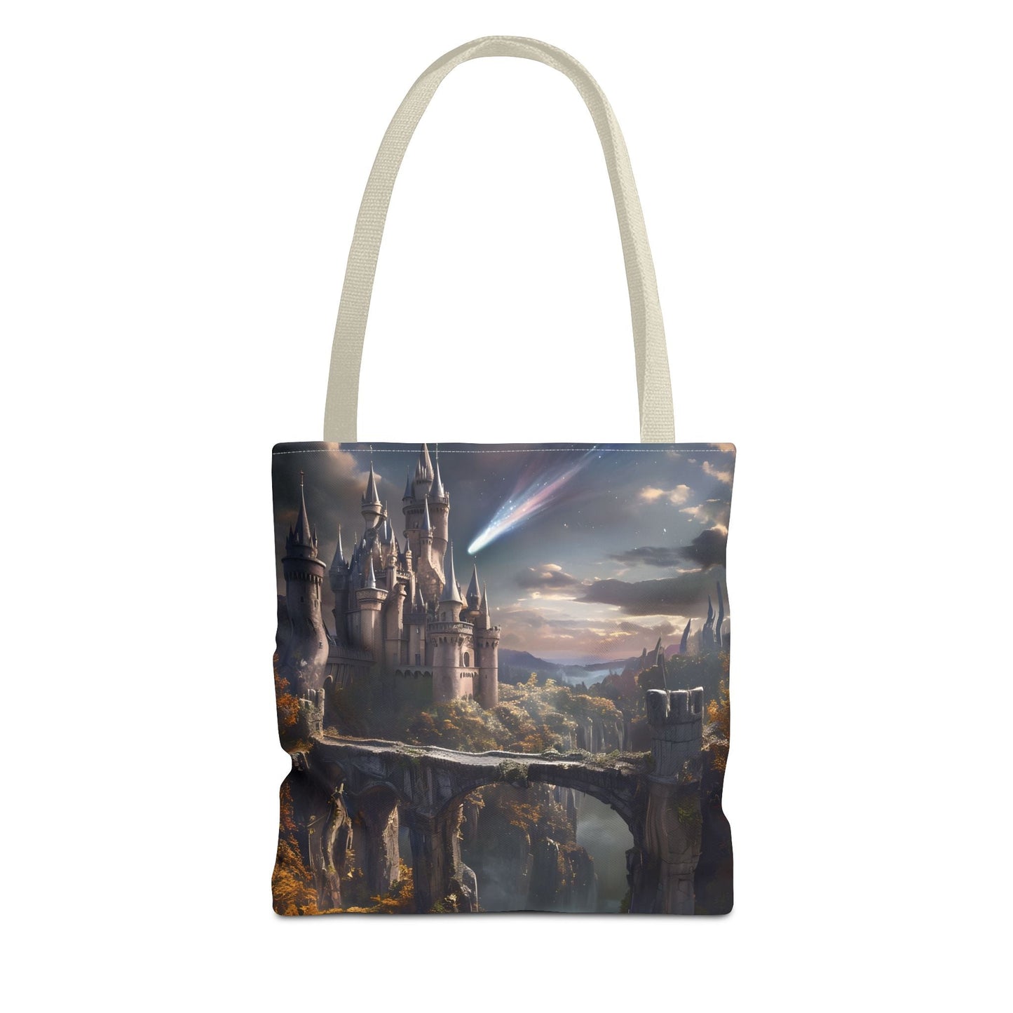 Majestic Castle Tote Bag - 32940692386085754881