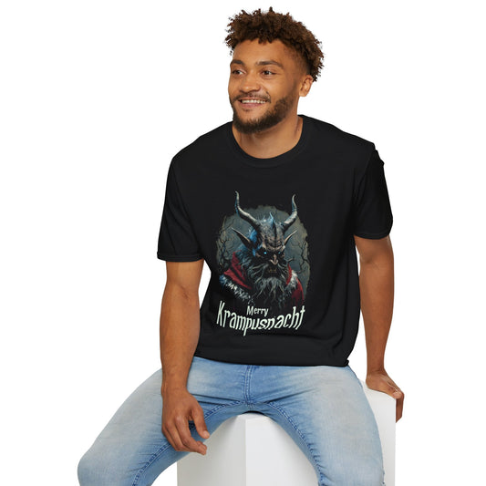 Merry Krampusnacht Tee - 12184188945048118726
