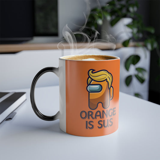 Orange is SUS - Color Morphing Coffee Mug - 20021021766538391982