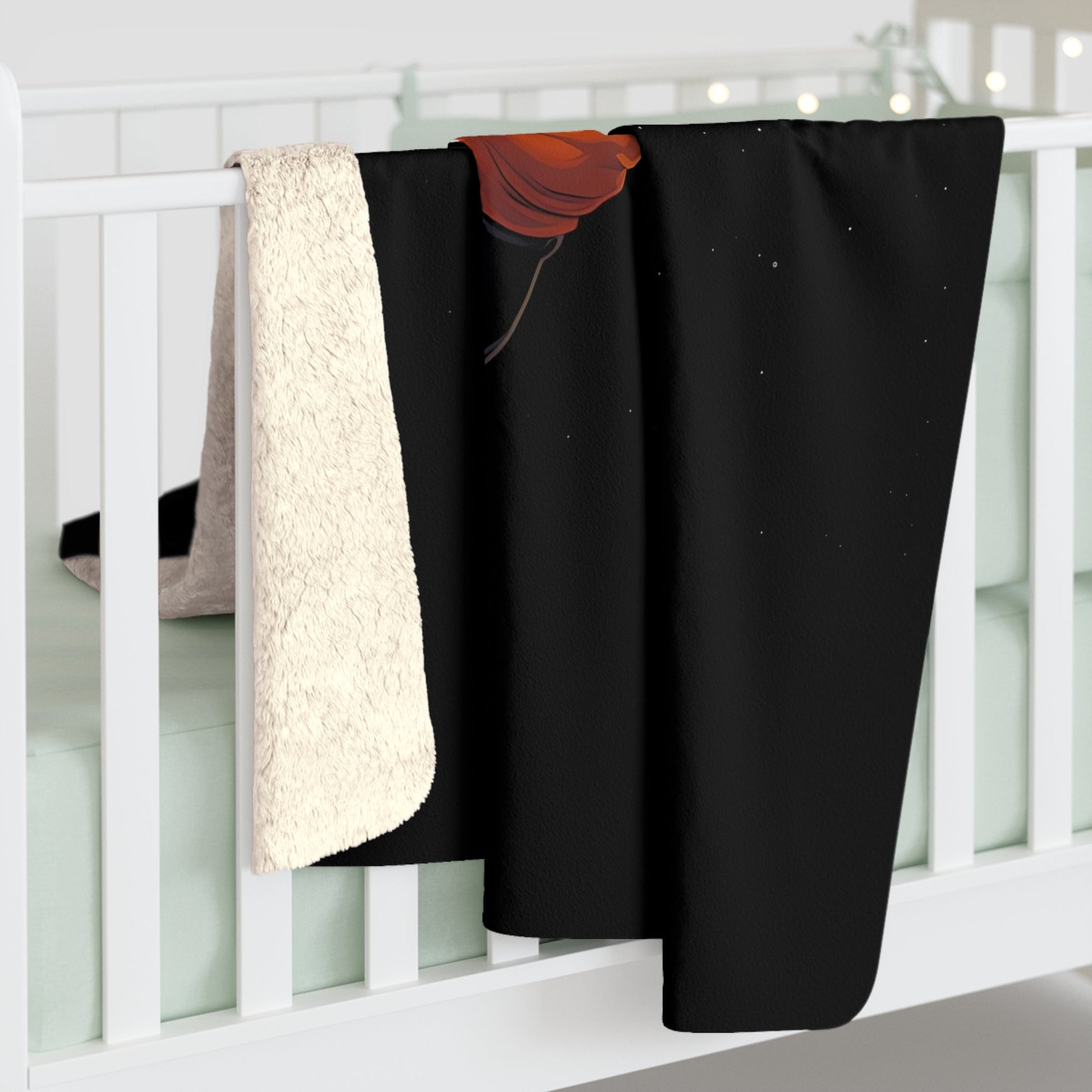 Personalized Astronaut Sherpa Fleece Blanket - 30188990336586949457