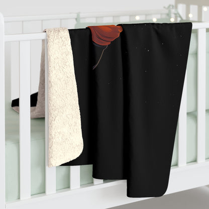 Personalized Astronaut Sherpa Fleece Blanket - 30188990336586949457
