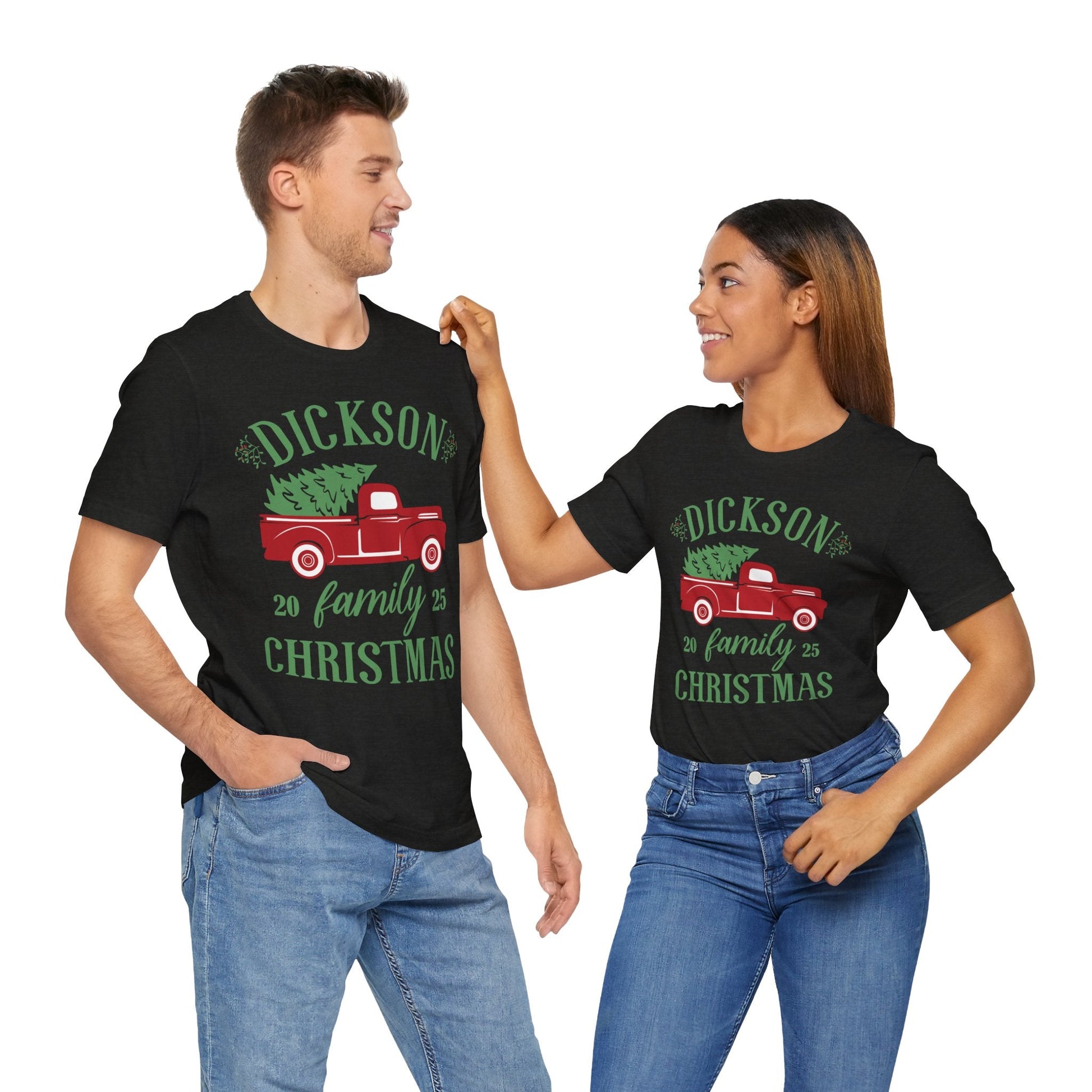 Personalized Family Christmas T-Shirt - 16728949387523553704