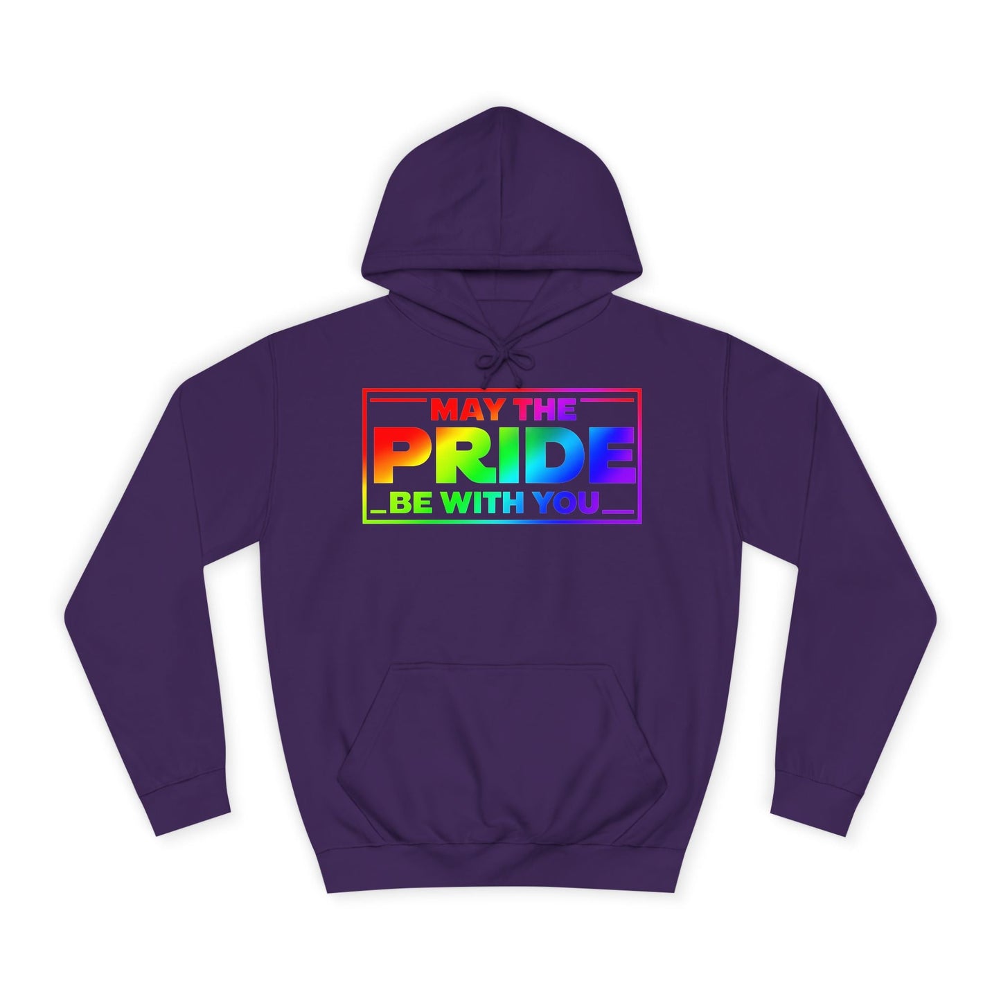 Pride Rainbow Unisex College Hoodie - 16758620061635060968