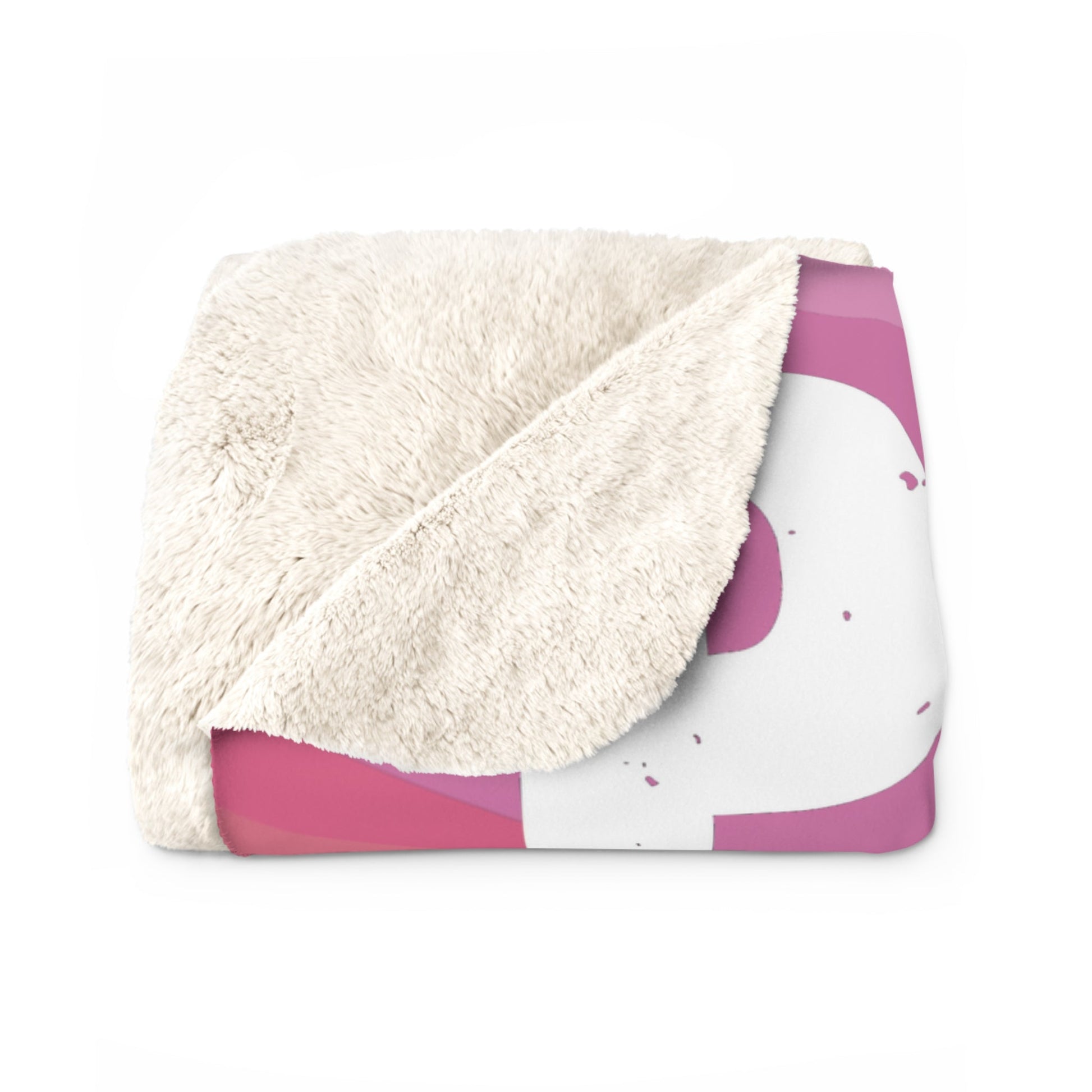 Proud to Be Me Sherpa Fleece Blanket - Pink - 31937073914478091451
