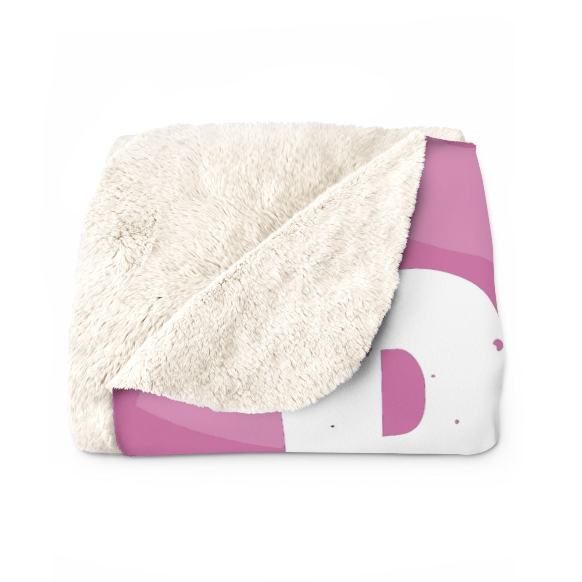 Proud to Be Me Sherpa Fleece Blanket - Pink - 31937073914478091451