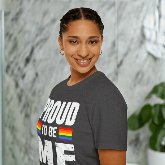 Proud to Be Me Unisex Softstyle T-Shirt - 11605138024248887713