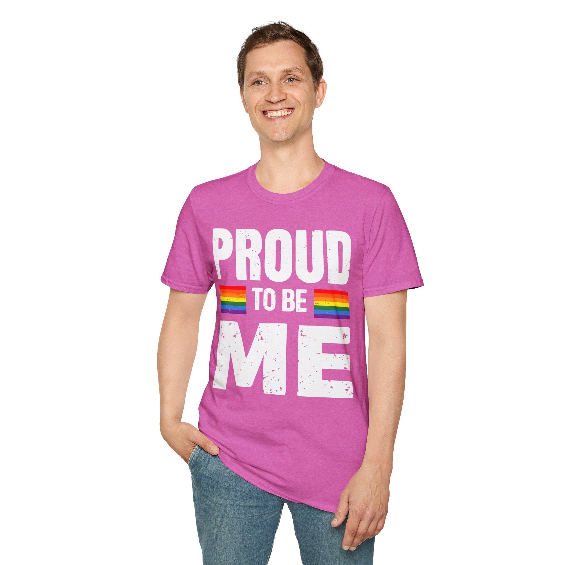 Proud to Be Me Unisex Softstyle T-Shirt - 42729945955906238109