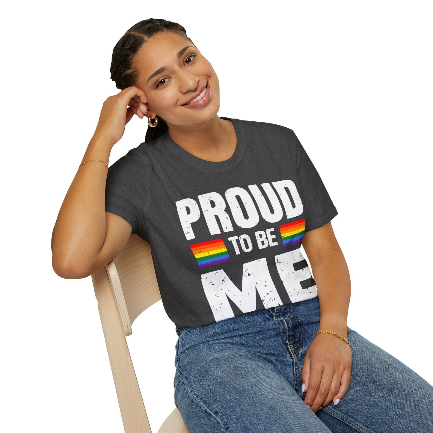 Proud to Be Me Unisex Softstyle T-Shirt - 42729945955906238109
