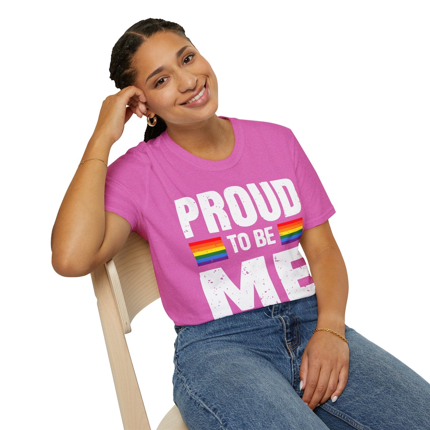 Proud to Be Me Unisex Softstyle T-Shirt - 42729945955906238109