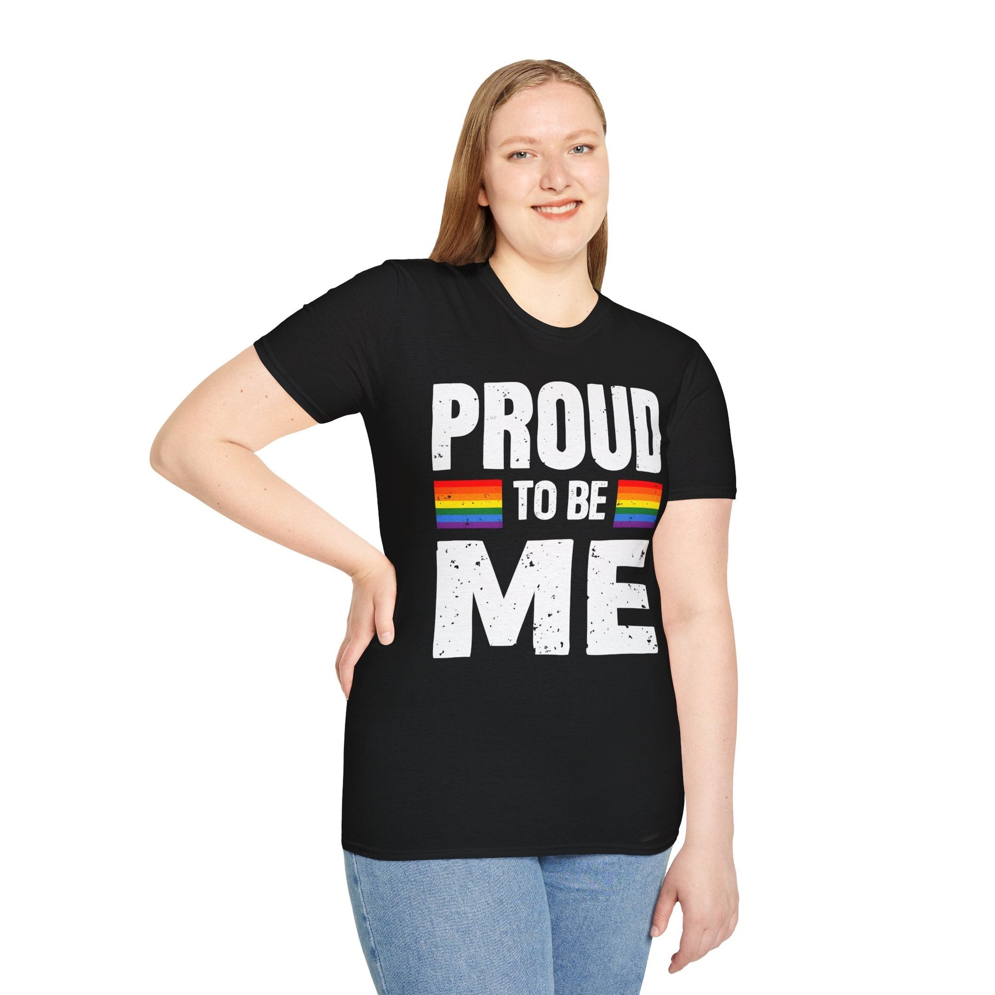 Proud to Be Me Unisex Softstyle T-Shirt - 42729945955906238109