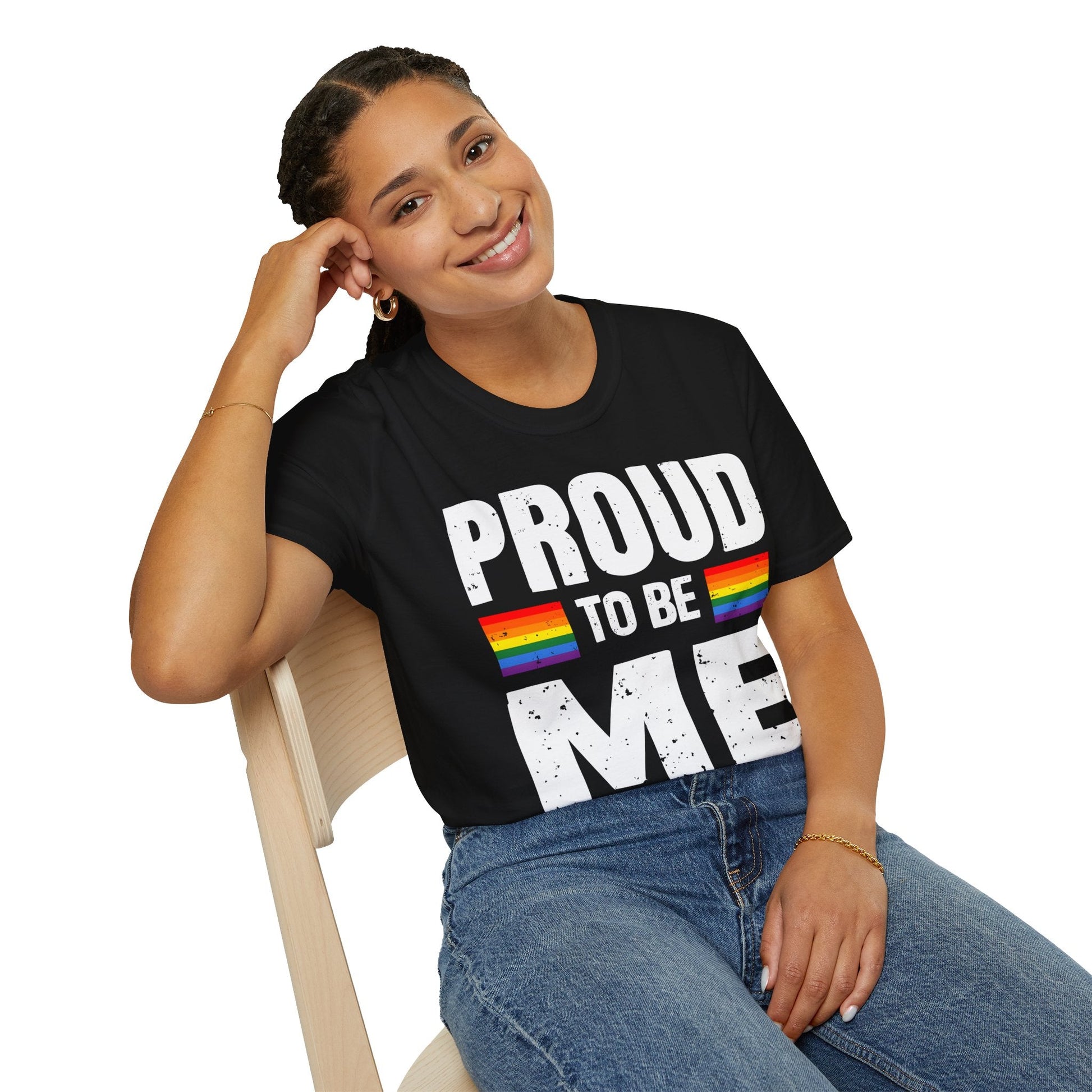 Proud to Be Me Unisex Softstyle T-Shirt - 42729945955906238109