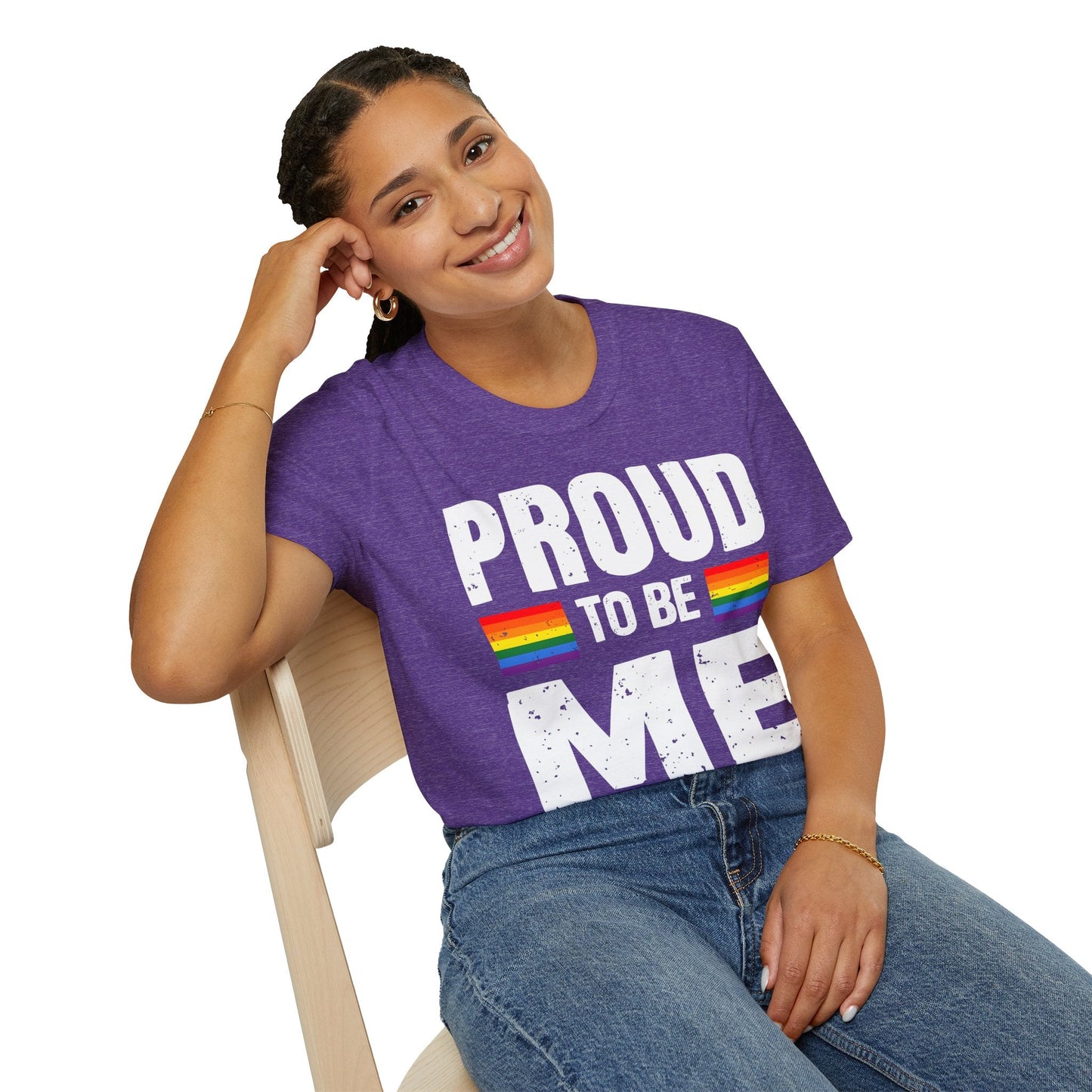 Proud to Be Me Unisex Softstyle T-Shirt - 42729945955906238109