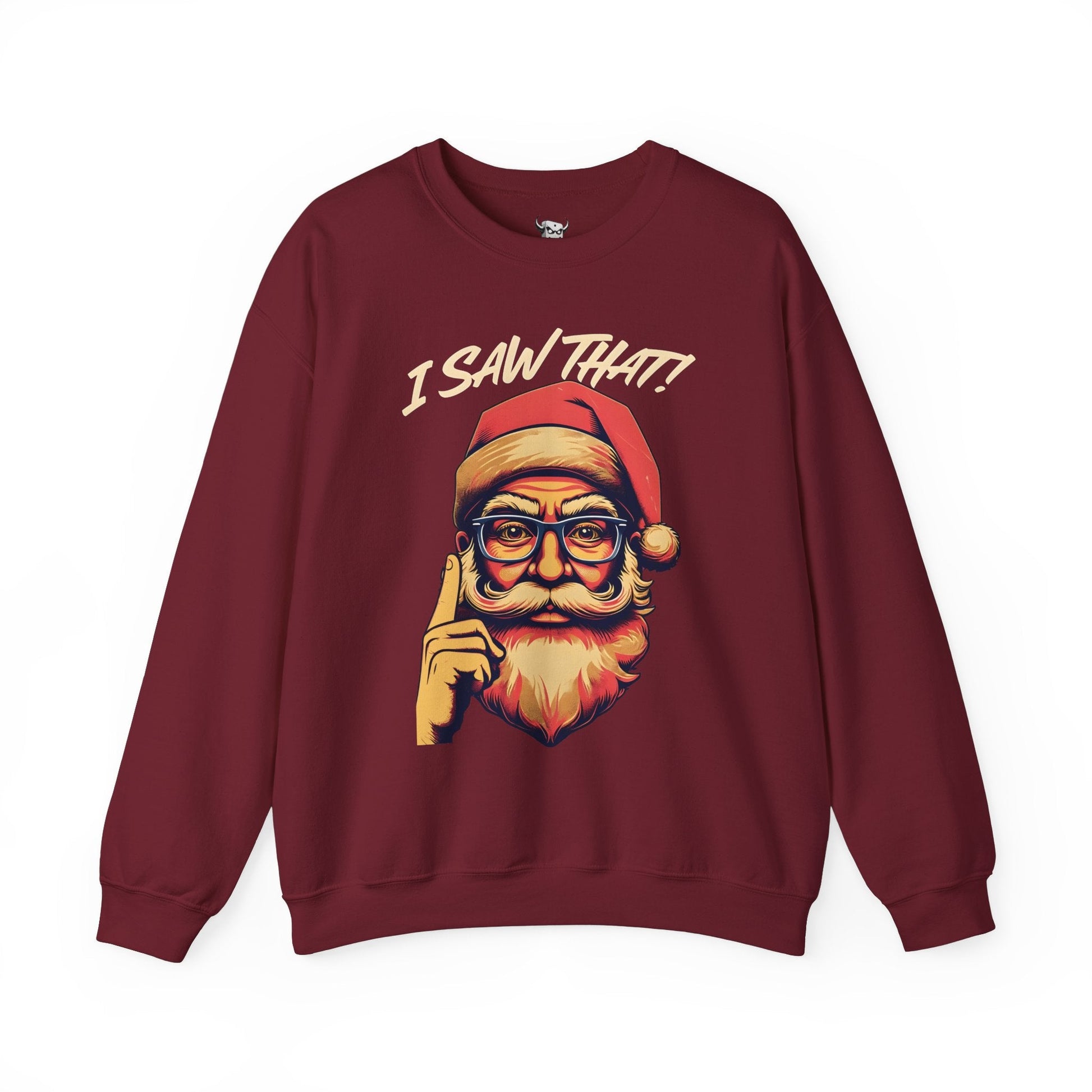 Santa 'I saw that' Sweatshirt - 27700829526777406155