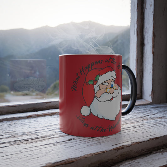 Santa's Workshop Color Morphing Mug - 17142548554736465023