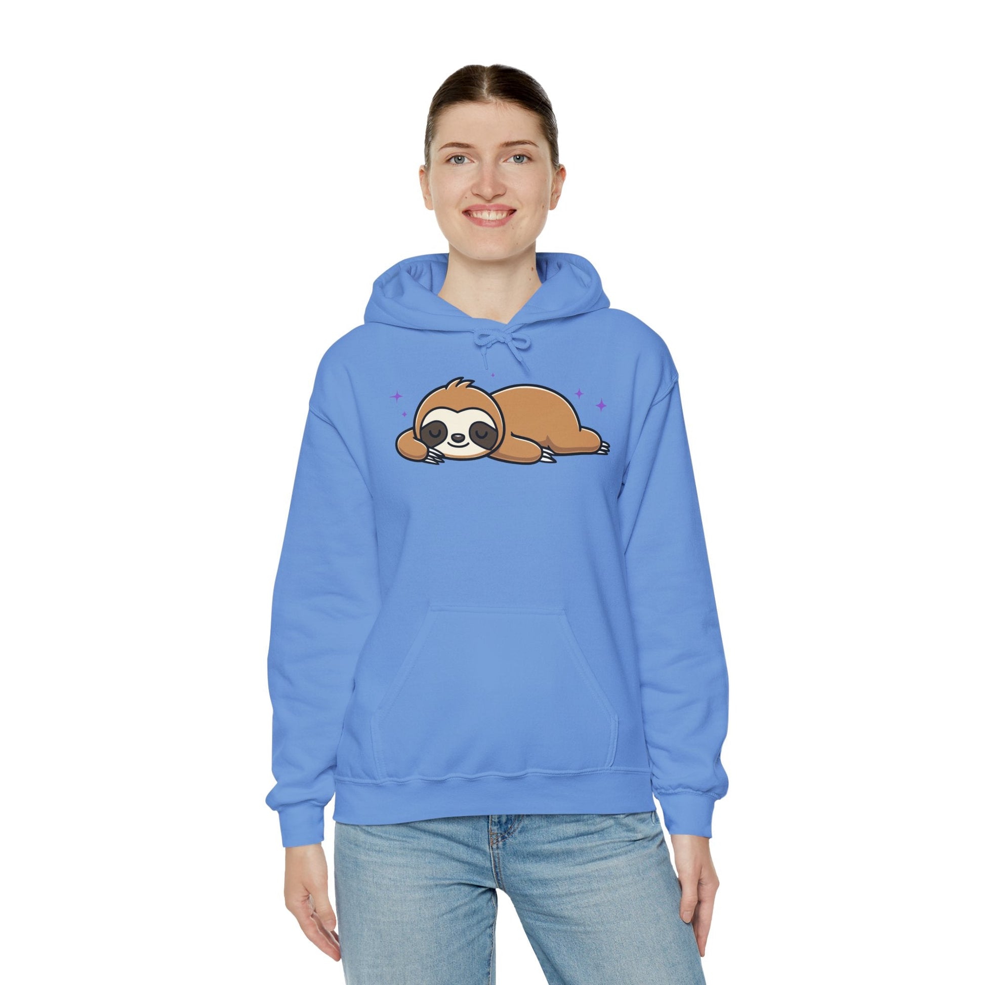 Sleepy Sloth Hoodie - 15638656340448560750