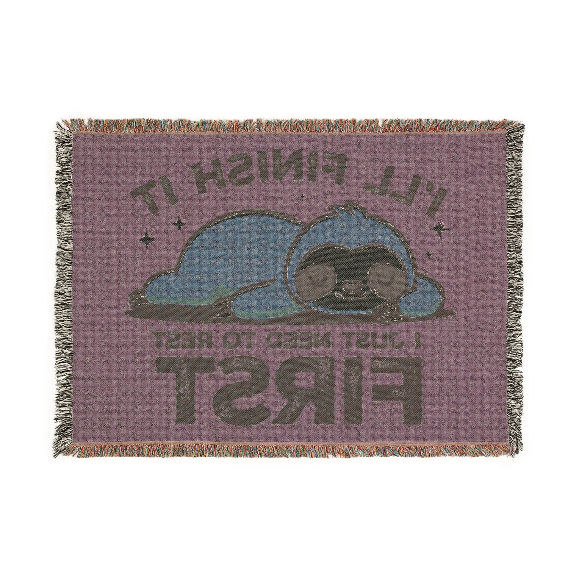 Sloth Resting Throw Blanket - 27696269392643183465
