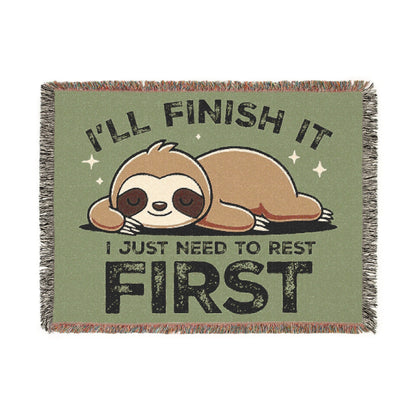 Sloth Resting Throw Blanket - 27696269392643183465